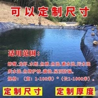 鲢鱼养殖土工膜40丝人工蓄水池使用20年鱼池膜