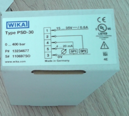 威卡WIKA数显电子压力开关PSD-4性能