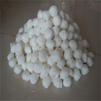 水族箱培菌纤维球 改性纤维球填料多少钱一公斤 荣茂报价