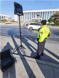 学校禁噪区汽车鸣笛移动抓拍系统 夜间道路便携式炸街车抓拍设备