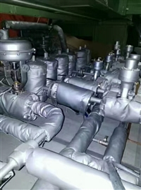 天津换热器保温套可拆卸柔性截止阀保温套生产厂家