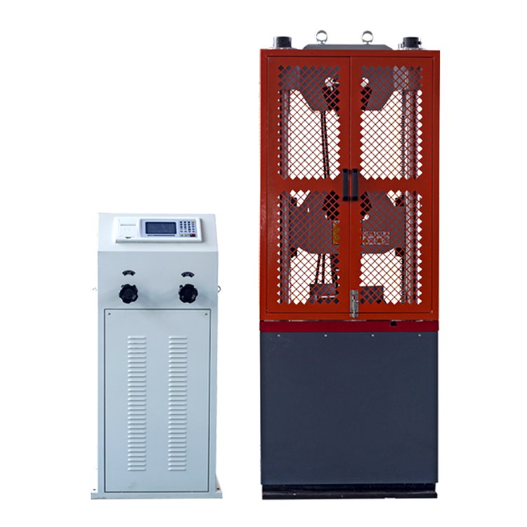 WAW-2000D微机屏显式液压万能试验机 带防护网