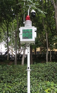 户外环境噪音分贝值监控系统 城市噪声污染监测一体机
