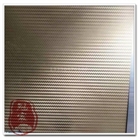 冠宸不锈钢定制 镜面咖啡色不锈钢酒店装饰板材抗指纹