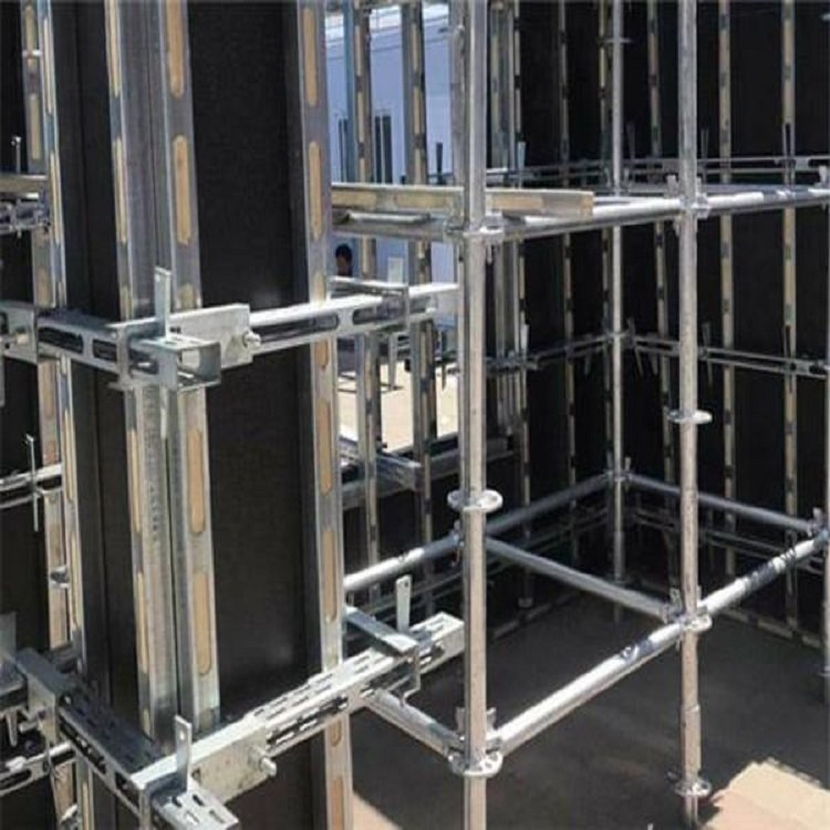 钢木龙骨 主龙骨加固体系代替木方两面孔和四面孔