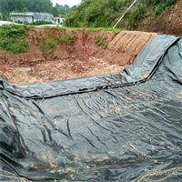 养猪塑料土工膜0.5mm发酵沉淀池粪污塘防渗