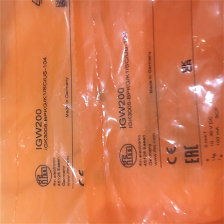 IFM易福门电感式传感器IGM206的功能