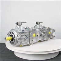 Hydraulic walking pump HZAE-13-6 for grass laying machine, manufactured by Huaqin Hydraulic, triple plunger variable displacement pump