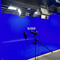 真三维超高清虚拟演播室 校园电视台 