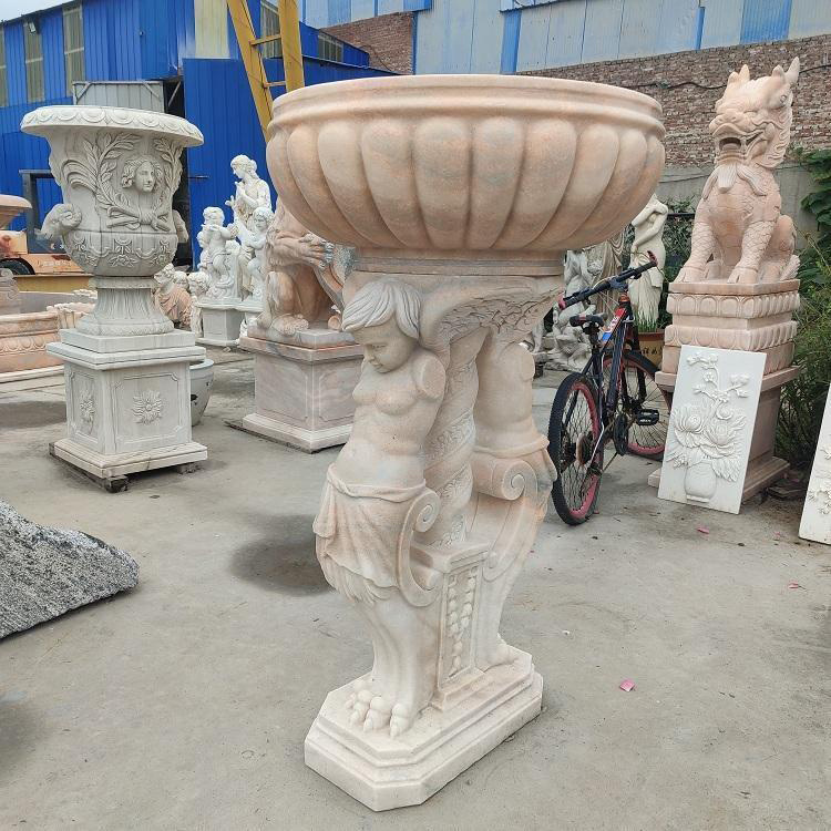 玻璃钢花盆雕塑定制,大型园林景观花钵摆件,欧式花盆造型装饰品