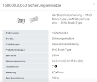 德国原装SIBA熔断器 160000.0,063 63mA SMD贴片保险丝 库存当天发