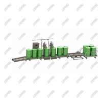 机油分装线-200L回转式活塞泵分装线灌装机设备