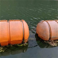 海域垃圾拦漂装置拦污栅浮桶加工