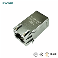 TRJK0014AWNL  Trxcom 1.3英寸加长型 RJ45连接器插座