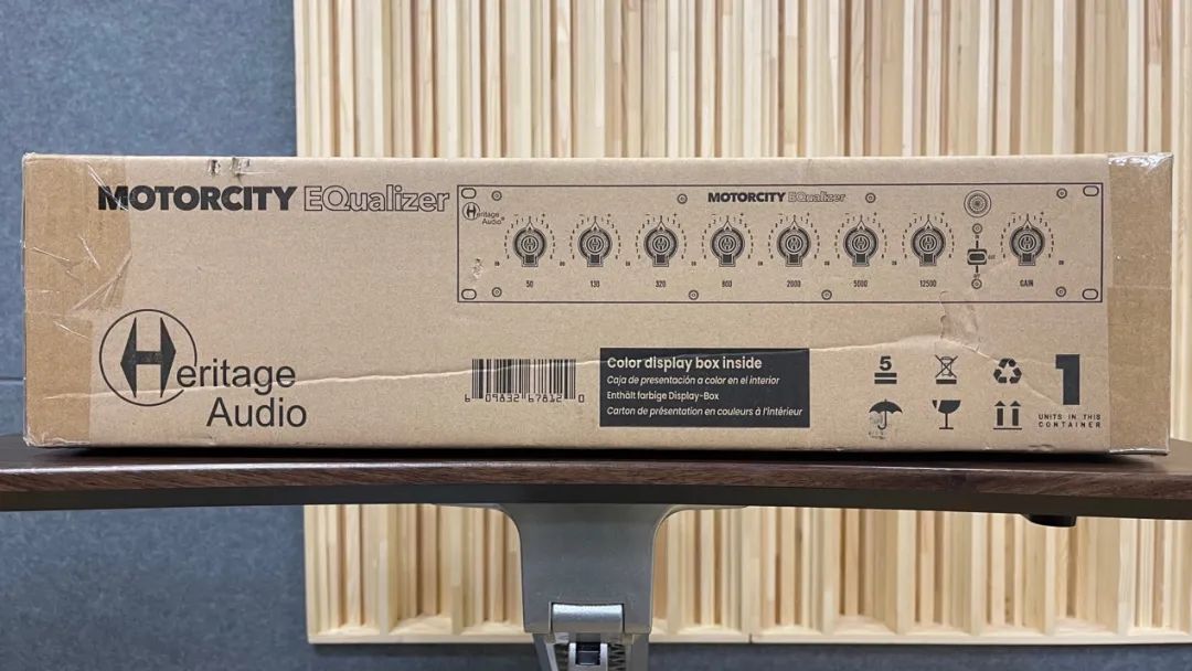 Heritage Audio MOTORCITY EQ 母带均衡器 录音棚单通道 7段均衡器