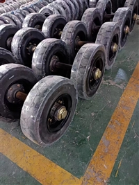 平板拖车轮实心轮胎直径510宽度140