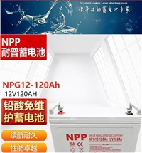 NPP蓄电池12V250AH NPG12-250 耐普太阳能电池 适用UPS电源 光伏通信