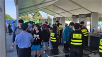 北京学校模拟人形安检门中科联厂家