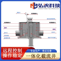 弘泱科技 一体化智能截流井厂家 雨污分流截流井 不锈钢材质