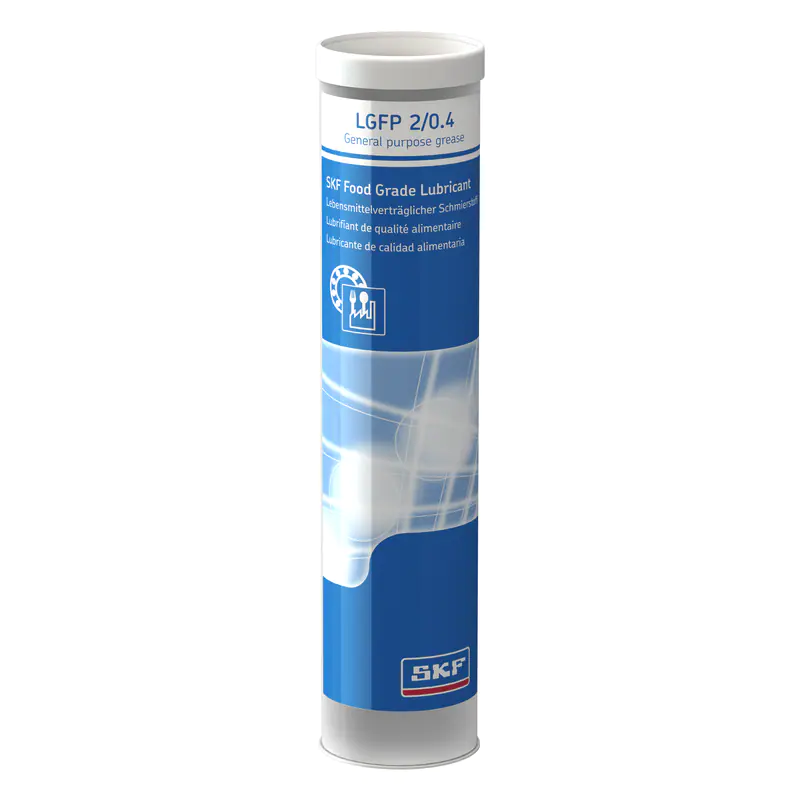 SKF 润滑脂 LGFP2/0.4 高耐水性 食品级润滑油 中性pH 值