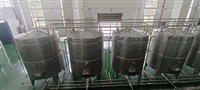 年产300吨苹果醋设备 恒温陈酿罐+膜过滤 成套红枣醋生产线