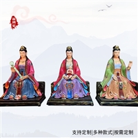 三宵娘娘神像簡介 三皇姑神像 十二老母佛像定制