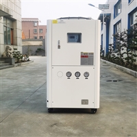赣州油冷却机pvc塑料板NS-08WS风冷式工业冷冻机