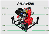 上海2.5寸柴油消防泵ECP65ST厂家
