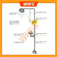 用芯 复合式洗眼器 工厂验厂紧急喷淋  防酸碱耐腐蚀