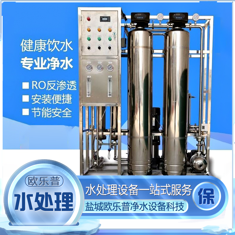 反渗透水处理设备500LPH大型工业净水器 商用净水机设备