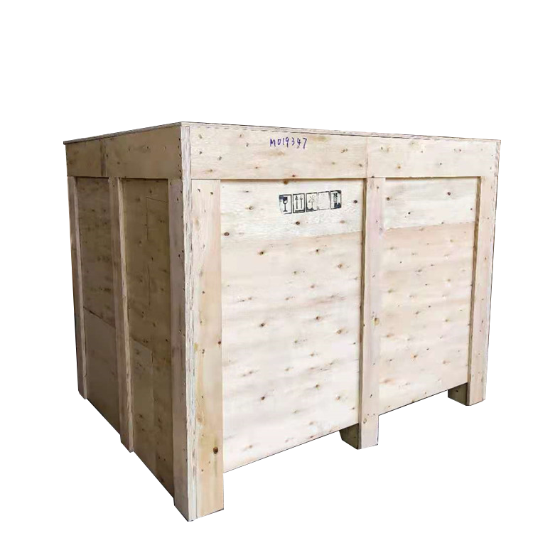 铂纳包装定制围框箱 大型熏蒸木箱 出口打包机械封闭周转箱