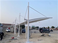 江西景德镇膜结构工程免费设计  电动车停车棚