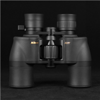 尼康Nikon望远镜 双筒高倍高清微光夜视变倍a211观景电力安防旅游找蜂礼物 阅野 ACULONA211 8-18x42变倍