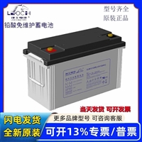 LEOCH理士蓄电池DJM12120S铅酸免维护阀控式UPS电源12V120AH 100AH