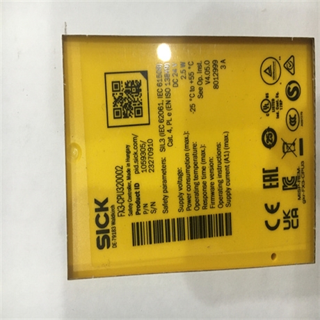 德国SICK安全控制器FX0-GPNT00000产品接口