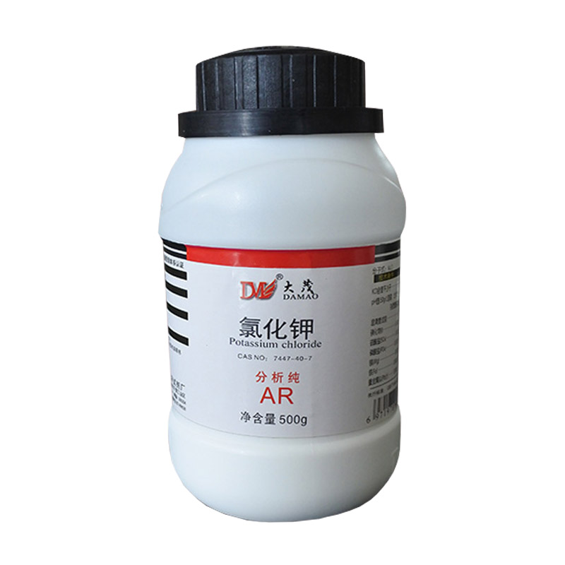 化学试剂 氯化钾AR分析纯 500g/瓶 CAS号7447-40-7