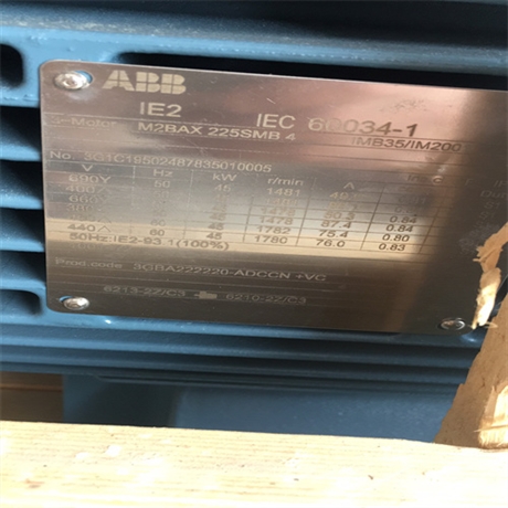 ABB电机选型参数3G1C0005