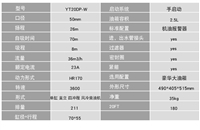 伊藤进口2寸杂质泵口径50流量36