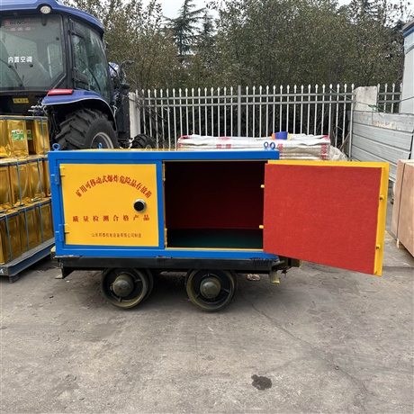 煤矿用井下炸药箱 一体式轨道雷管车