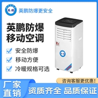 英鹏防爆移动空调BKFR-2.6/1A5K冷气机方型复合滤网工厂小型