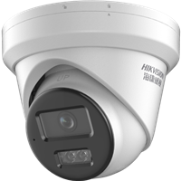 海康威视600万白光全彩海螺型POE网络摄像机