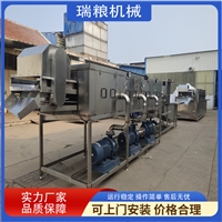 大姜清洗机设备技术 瑞粮机械8000型 全自动洗姜机的功能特点