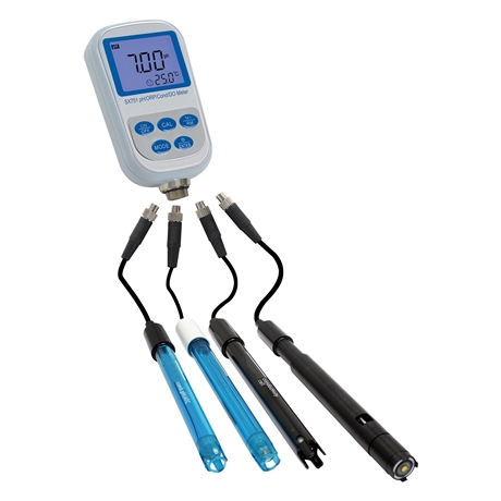 SX751便携式pH/ORP/电导率/溶解氧仪 水处理多参数水质分析仪