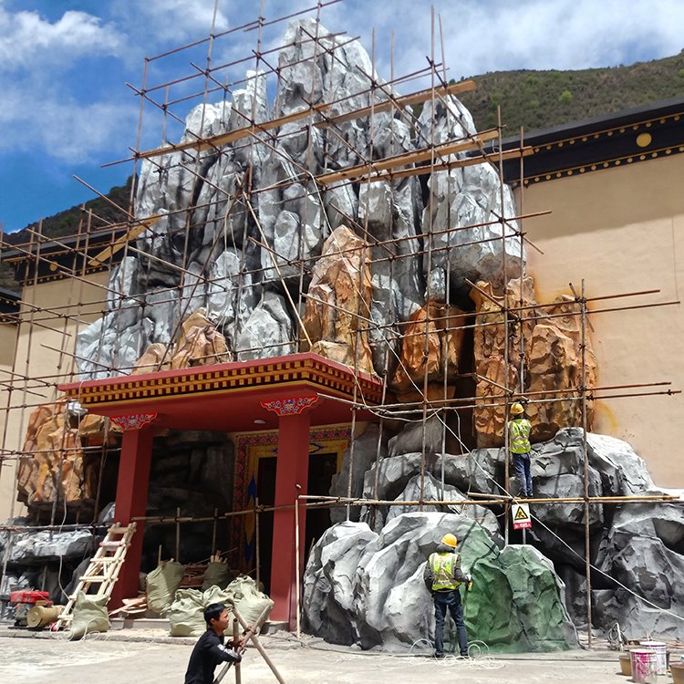 毕节景观工程测量 塑石假山设计 吴忠送货上门