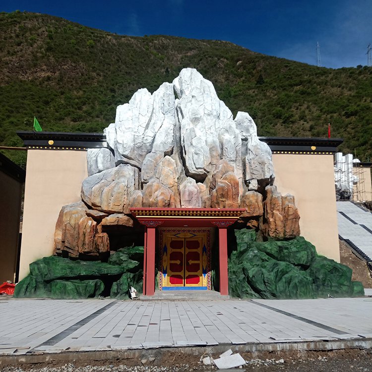 海南水泥假山 大中小假山 德州池塘里面的假山