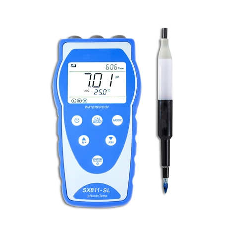 SX811-SL便携式土壤pH计 土壤泥浆直接穿刺高精度pH测试仪