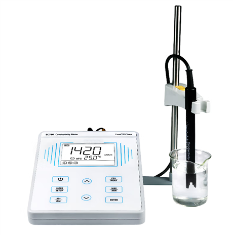 EC700台式数显电导率仪 实验室电导率测定仪 精密电导率分析仪