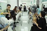 临武新娘盘发化妆培训班-世纪色彩美妆培训