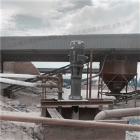   水厂耐用淤泥泵 液下吸沙泵 30kw立式渣浆泵