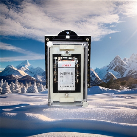 静音无噪  中间继电器 DZJ-207X AC220 板前带底座  JOSEF约瑟
